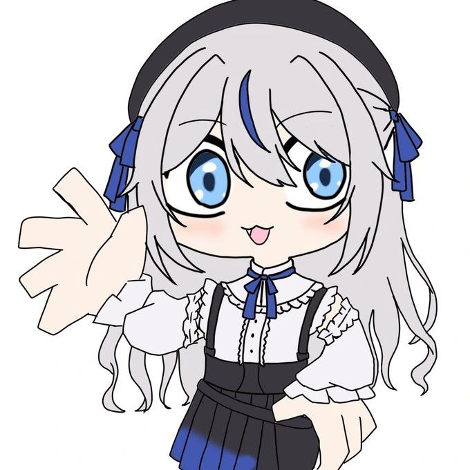 手を差し出するるてぃかのSDファンアート